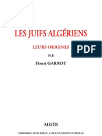 Les Juifs D'algérie PDF