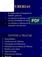 Tipos y Clases de Tuberias