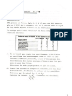 Exercices Corrigés Statistique Descriptive