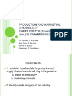 Production and Marketing Channels of