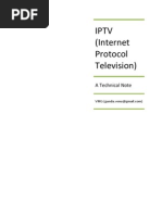 Internet Protocol Television (IPTV)