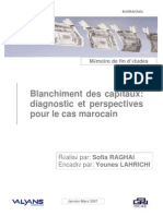 Blanchiment Des Capitaux Diagnostic Et Perspectives Pour Le Cas Marocain