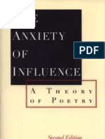 Harold Bloom - The Anxiety of Influence