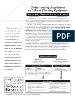 Mall Usiness Lean: Understanding Regulations On Solvent Cleaning Equipment