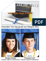 Gonzales Cannon 2013 Graduation Edition