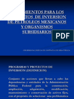 1.2.1 Exposicion Proyectos de Inversion