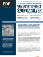 Why Experts Predict: /oz. Silver