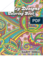 Paisley Designs Coloring Book (Dover Coloring Books)