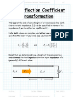 The Reflection Coefficient Transformation