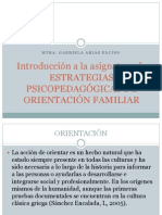 Estrategias Psicopedagógicas de Orientación Familiar