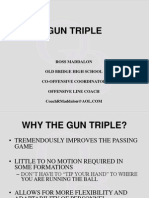 Gun Triple: Ross Maddalon Old Bridge High School Co-Offensive Coordinator Offensive Line Coach