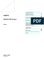 PID Modullar Controller