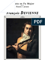 Sonata Fa M DEVIENNE PDF