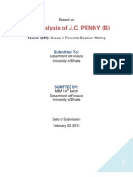 Solution of JC Penny Case (B)