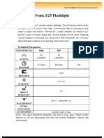 Fenix E25 User Manual PDF