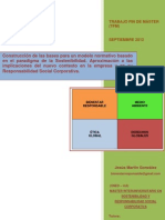 Construcción de Las Bases para Un Modelo Normativo Basado en El Paradigma de La Sostenibilidad. TFM Jesús Martín González.