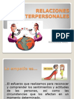 Seminario Relaciones Interpersonales