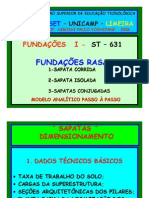 Fundações Rasas - Projeto Passo A Passo 2006 PDF