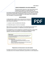 Terapia Del Diente Permanente Con Apice Inmaduro