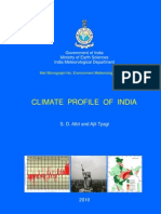 Climate Profile of Chennai