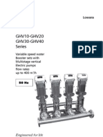 Lowara Grupuri de Pompare - Ghvseries-Td-En PDF