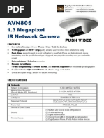 AVN805 Spec