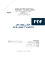 Justificaciondelainvestigacion 120705151444 Phpapp02 PDF