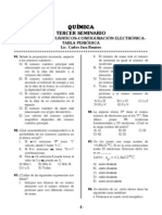 Configuracion Electronica, Numeros Cuanticos y Tabla Periodica.