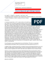 Popp Et Al (2002) - Evidence of Non-Classical (Squeezed) Light in Biological Systems PDF