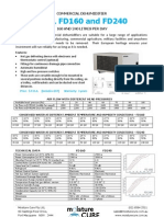 Fral FD160 and FD240 Spec Sheet