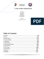 FINAL Case Study of Indirect Inguinal Hernia 