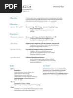 Alana Haddox Resume