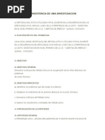 Matriz de Consistencia de Una Investigacion