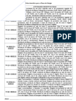 Ficha Descritiva para o Plano de Estágio