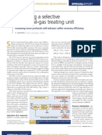 Designing Aselective MDEA Tail-Gas Treating Unit