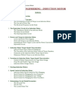 Induction Motor (ALL TOPICS)