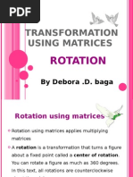 Rotation Using Matrices