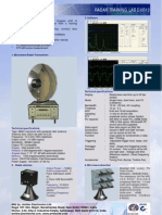 X Band Doppler Radar Training System Dxr10