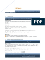 Suites Arithmetiques Et Geometriques