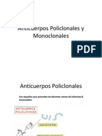 Anticuerpos Policlonales y Monoclonales