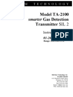 TA2100 Toxic SIL2 01-2640 Arsine 0.00-1.00ppm PDF