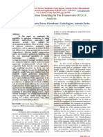 Criteria Interaction Modelling in The Framework of LCA Analysis