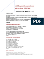 Preparación 33 Días para La Consagración Total