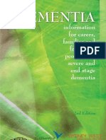 DEMENTIA - Information For Carers, Families and Friends of People With Severe and End Stage Dementia PDF