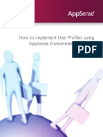 Appsense How To Implement User Profiles Using AppSense Environment Manager