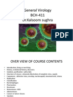 General Virology BCH-411 DR - Kalsoom Sughra