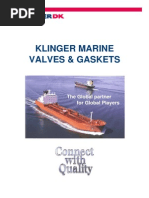 Klinger Marine Valves & Gaskets