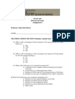 ECON 202 - Assignment 3-Section III-No Answer Key