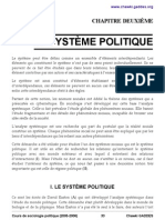 Cours Sociologie Politique Systeme