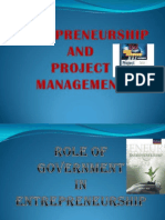 Entrepreneurship and Project Management